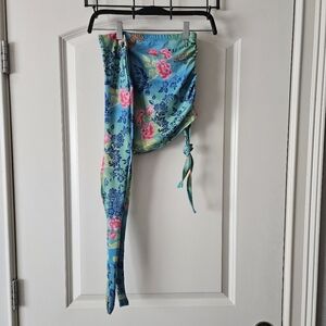 2pc Custom Made Bandeau top & Skirt